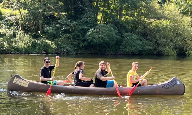 Kanufahrer auf der Lahn - Bild 2